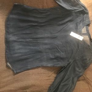 Ann Taylor Chambray Blouse